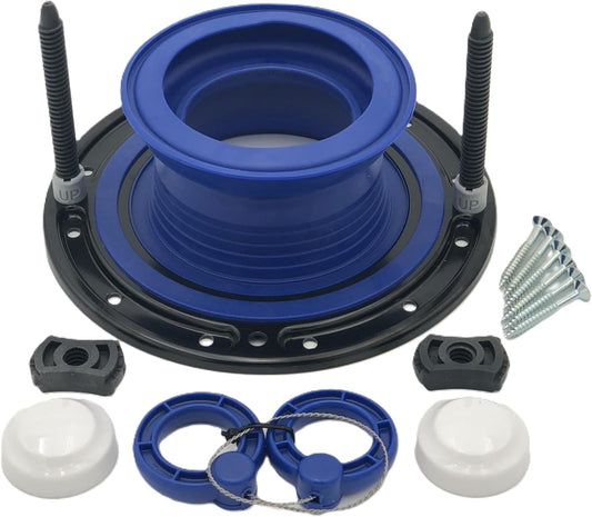 Fix Your Toilet in Minutes with One N Done Toilet Repair Kit, Toilet Seal, Bolts & Caps