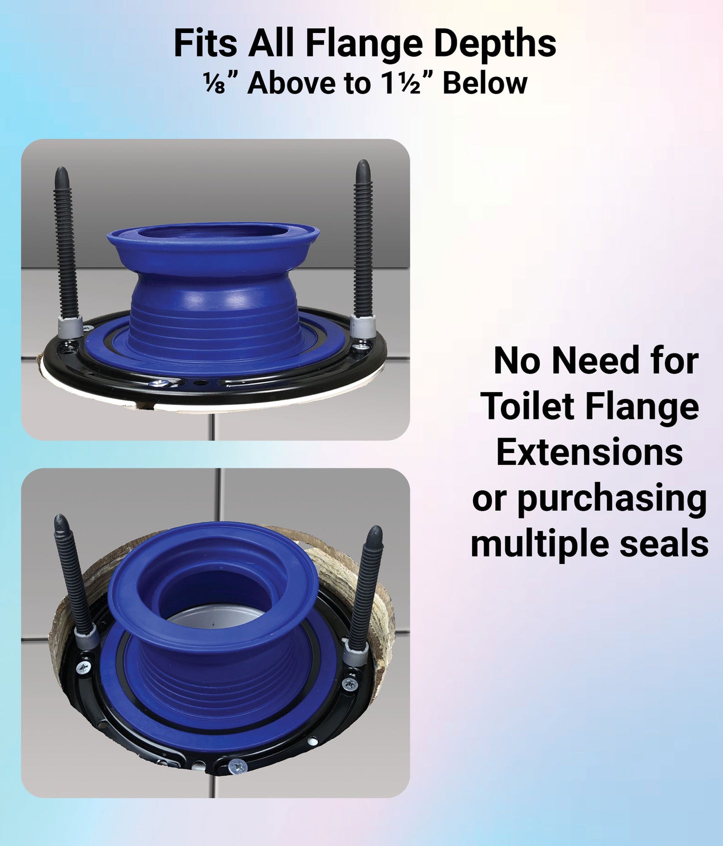 One-N-Done Premium T10-OND-400-DS Toilet Bowl Flange Repair Kit