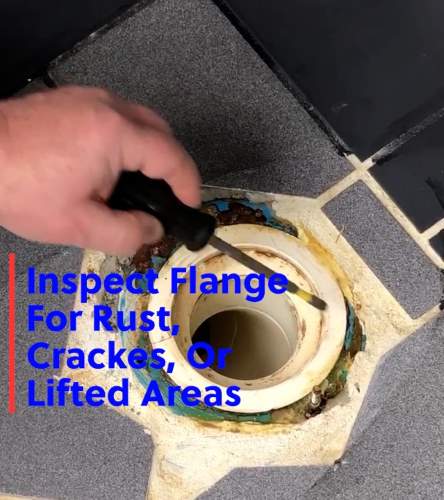 Fix Rocking Toilet & Seal Flange